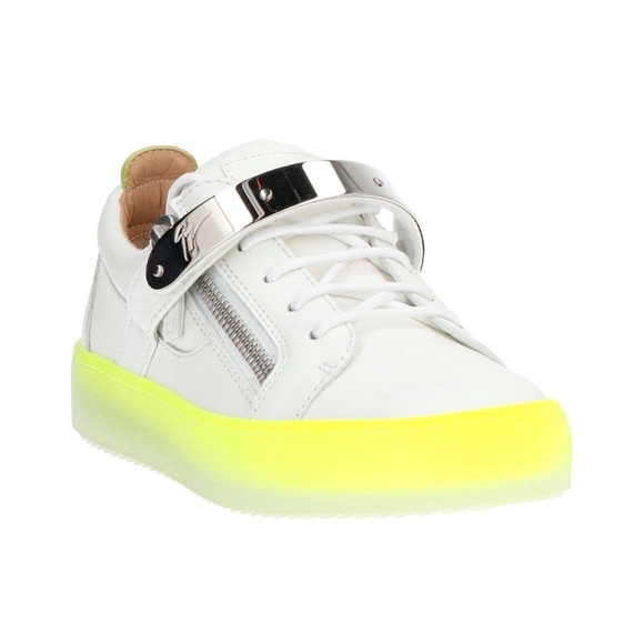 Giuseppe Zanotti sneakers with neon green/yellow sole size 36 - Picture 1 of 9